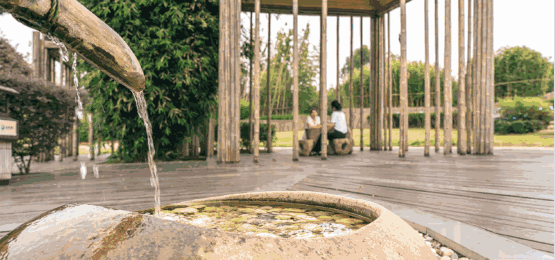 茶竹园墓园风光 仙鹤湖墓地陵园